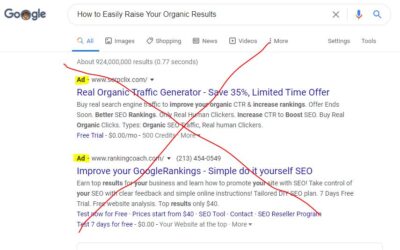 How to Easily Raise Your Organic Placement in Search Engines Like Google and Bing