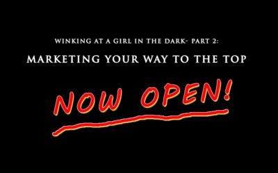Winking at a Girl in the Dark- Part 2: Marketing Your Way to the Top- Now Open