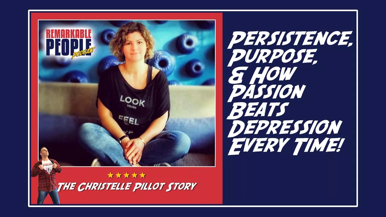 Christelle Pillot Being Persistence Finding Purpose and How Passion Beats Depression Every Time website art