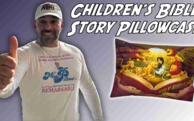 MyPillow 2-Pack Children’s Bible Story Pillowcases + Go Anywhere MyPillow: A Special Gift for Kids