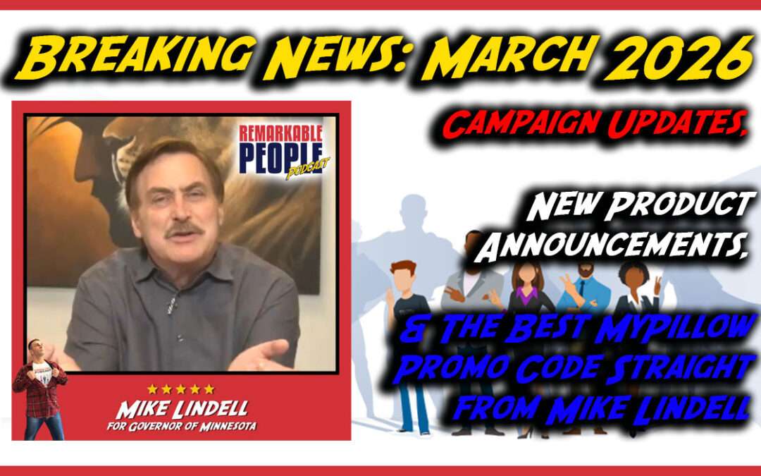 Mike Lindell 2026: MN Governor Update & MyPillow Breaking News