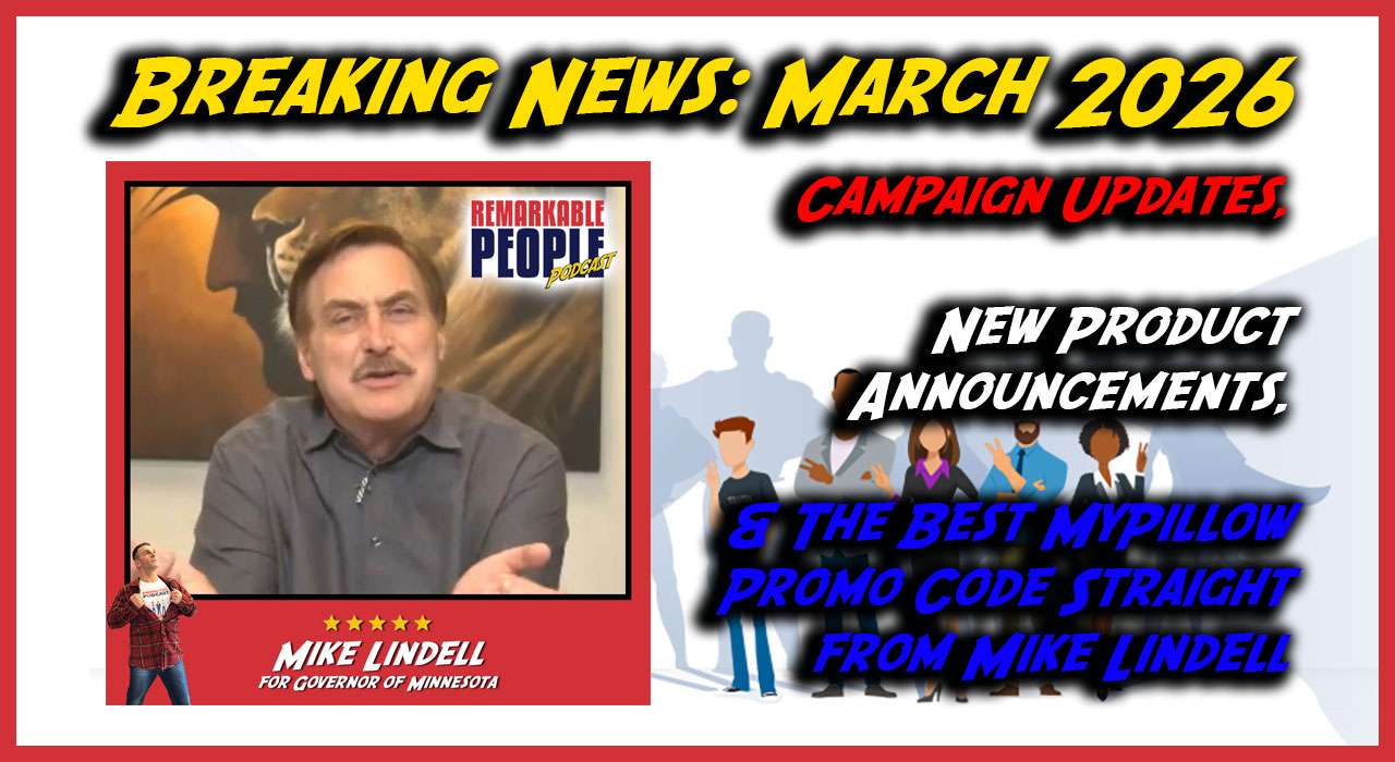 Mike Lindell and David Pasqualone discussing Minnesota election integrity and MyPillow news.