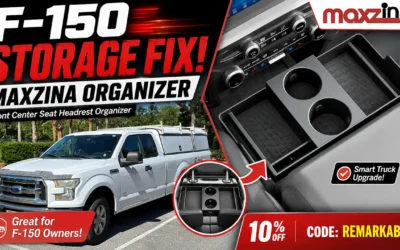 Maxzina Front Center Seat Headrest Organizer Review – Promo Code REMARKABLE
