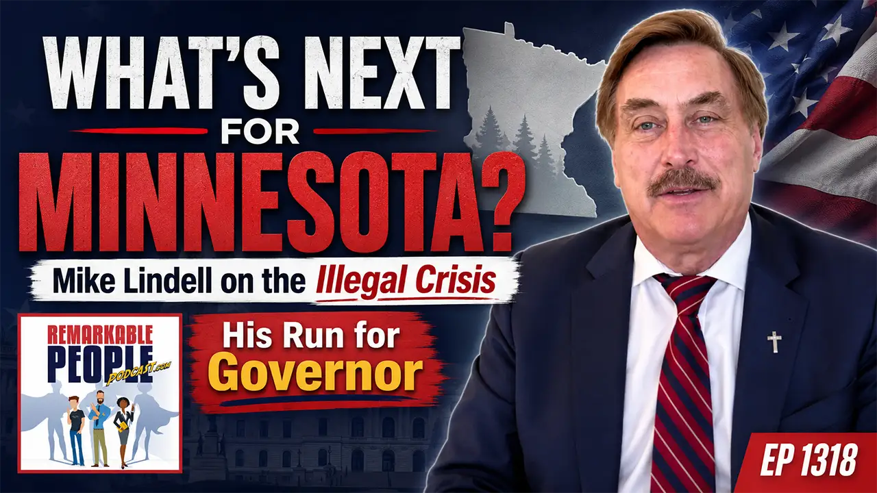 Mike Lindell providing an update on his run for Minnesota governor and his 120-day plan to address the illegal crisis.