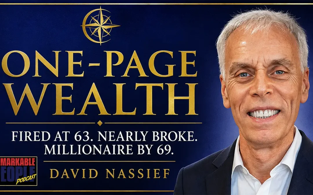 One-Page Wealth: David Nassief on Going from Fired at 63 & Nearly Broke to Millionaire by 69