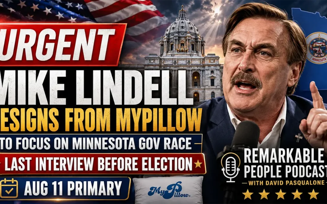 URGENT: Mike Lindell Resigns from MyPillow to Focus on Minnesota Governor Race